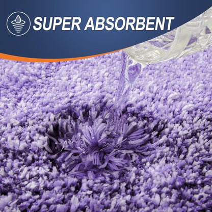 OLANLY Bathroom Rugs Mat 34x21, Extra Soft Absorbent Microfiber Bath Rugs, Rubber Backing, Quick Dry, Machine Washable Bath Mats for Bathroom Floor, Tub and Shower, Home Decor Accessories, Violet
