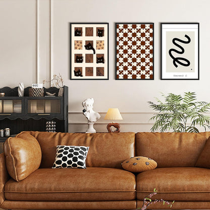 Upsimples 20x30 Picture Frame Set of 5 - Versatile Wall Gallery Frames for 16x24 or 20x30 Photos | Black