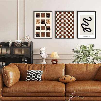 upsimples 20x30 Picture Frame Set of 5, Display Pictures 16x24 with Mat or 20x30 Without, Wall Gallery Photo Frames, Black