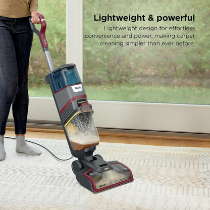 Shark CarpetXpert HairPro - Upright Carpet & Area Rug Cleaner for Pets | Effective Odor Removal | Magenta