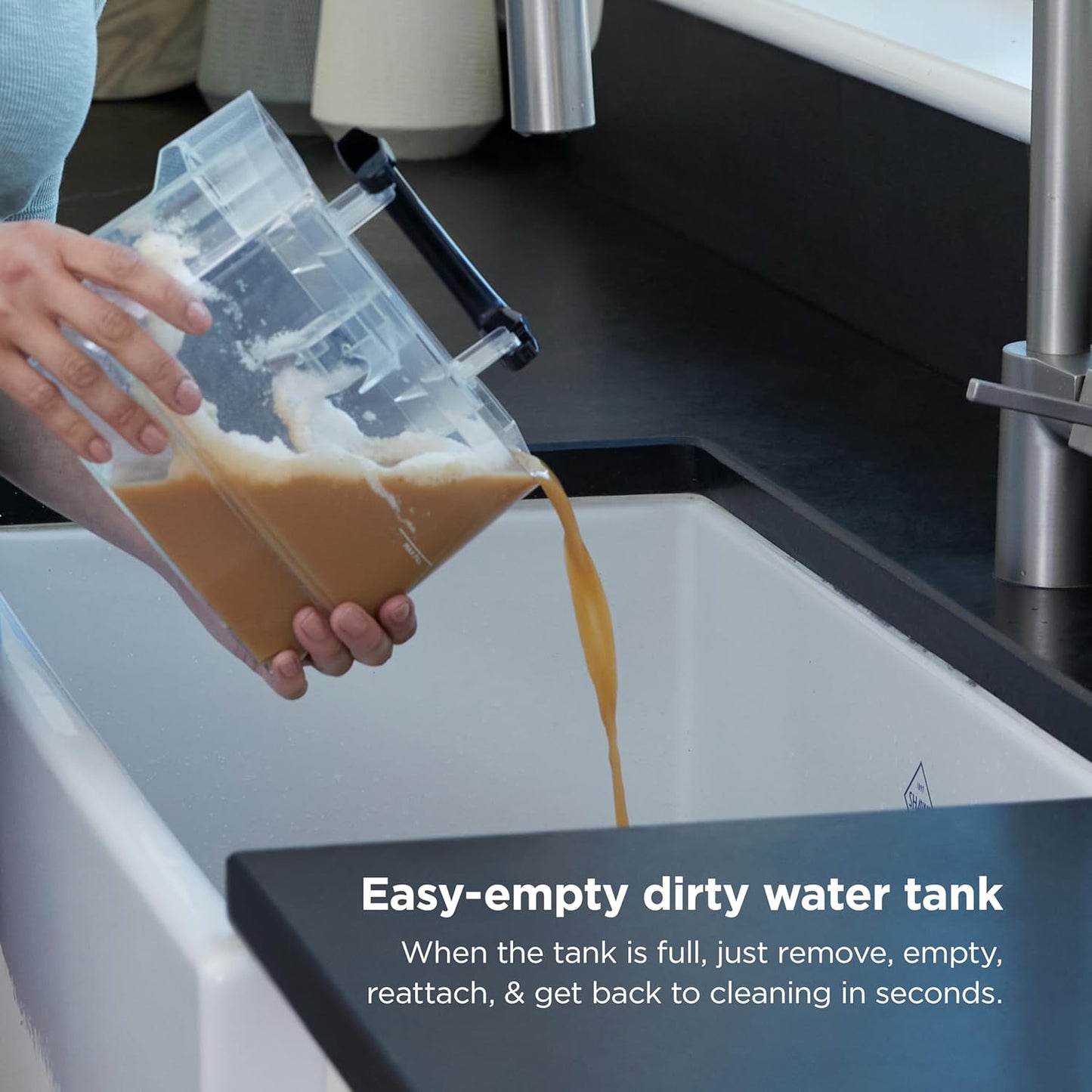 Shark StainStriker Portable Carpet & Upholstery Cleaner - Spot & Stain Eliminator with Tools & Solutions, Charcoal