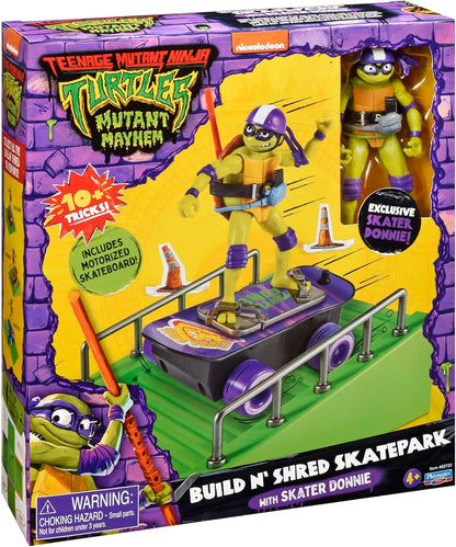 Playmates Toys - Teenage Mutant Ninja Turtles Donatello Skateboard Figure with Accessories | Exclusive Edition