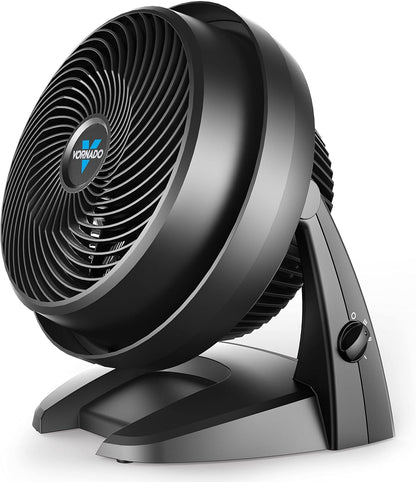 Vornado 630 Mid-Size Air Circulator - 3-Speed Quiet Fan with Adjustable Tilt - 9 in, Black