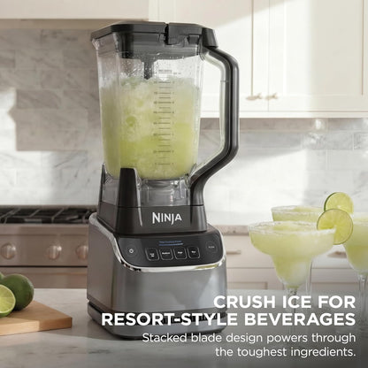 Ninja UltraCrush Professional Kitchen System - 1500W Blender & Food Processor with 72oz Capacity | Silver | Total Crushing Technology for Smoothies & Chopping