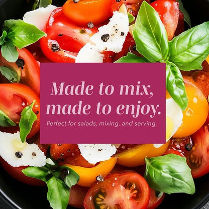 COOK WITH COLOR Mixing Bowls Set - 12-Piece Microwave Safe Nesting Bowls with Lids, Rose Embossed