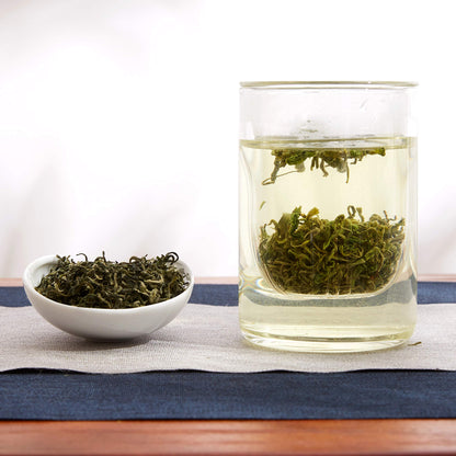 ChaWuWarmSun-[B] BiLuoChun Green Tea,3.5oz(100g),Loose Leaf Tea,DongTing Mountain,Chinese Famous Green Tea