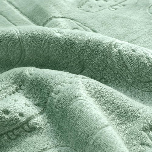 BORITAR Baby Blanket for Boys Girls Ultra Soft Fleece Warm and Lightweight Animal Blankets for Infant Toddler Newborn, 30x40 Inch, Sage Green