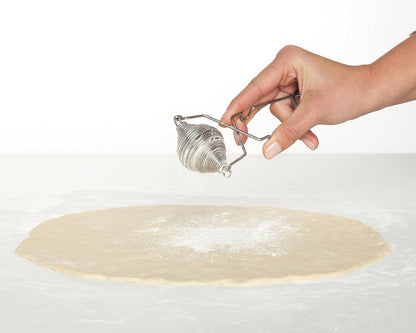 Mrs. Anderson’s Baking Flour Dusting Wand - 5-Ounce Capacity with 18/8 Stainless Steel Mesh