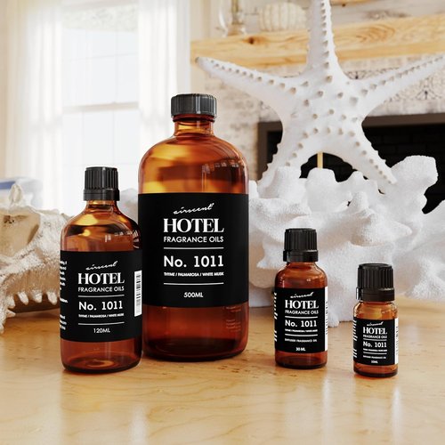 AirScent Hotel Diffuser Oil No. 1011 - Premium Beach Villas Inspired Fragrance Oil for Ultrasonic Diffusers | 10 mL Glass Bottle