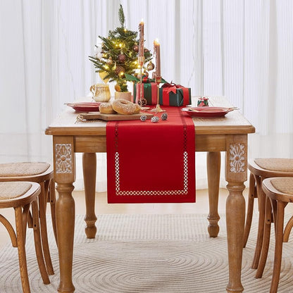 Red Burlap Table Runner 60 Inches Long - Variation of THIS Listing: Red+13×60 Inch