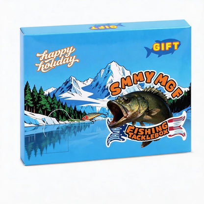 Skiennix Fishing Tackle Box Kit - 142 Pcs Lures Set with Techniques Book | Saltwater & Freshwater Gear for Bass, Trout, Salmon