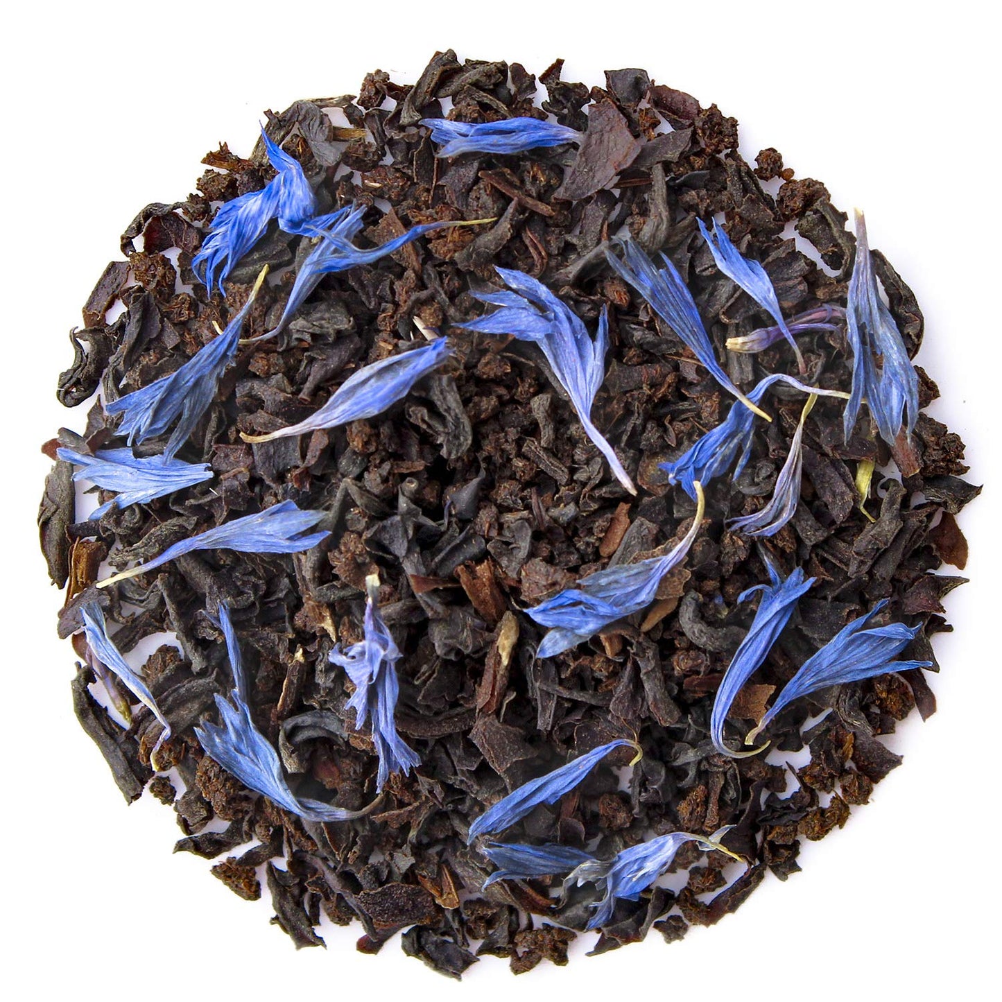 Teabloom Earl Grey Loose Leaf Tea, Updated Classic Assam Tea With Blue Cornflower Petals, Fresh Whole Leaf Blend, 3.53 Ounce Loose Leaf Tea Canister Makes 35-50 Cups