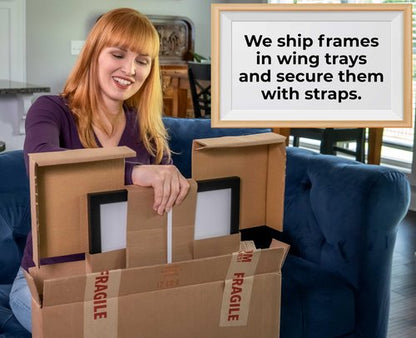 12x15 Frame with Mat - Black 14x17 Frame Wood Made to Display Print or Poster Measuring 12 x 15 Inches with White Photo Mat