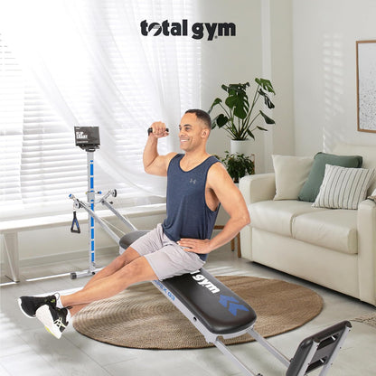 Total Gym Apex G3 - Incline Bodyweight Training Machine with 8 Resistance Levels & Accessory Set