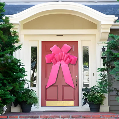 Skiennix 30-Inch Car Bow - Giant Pink Gift Bow for Cars & Special Occasions