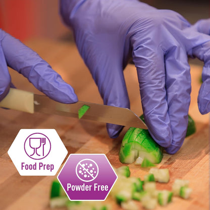 MedPride Powder-Free Nitrile Exam Gloves - Small Size | 1000 Count Case for Superior Protection