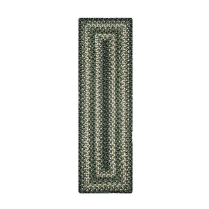 Pinecone Jute Braided Table Runner 11x36 Inches - Rustic Farmhouse Decor