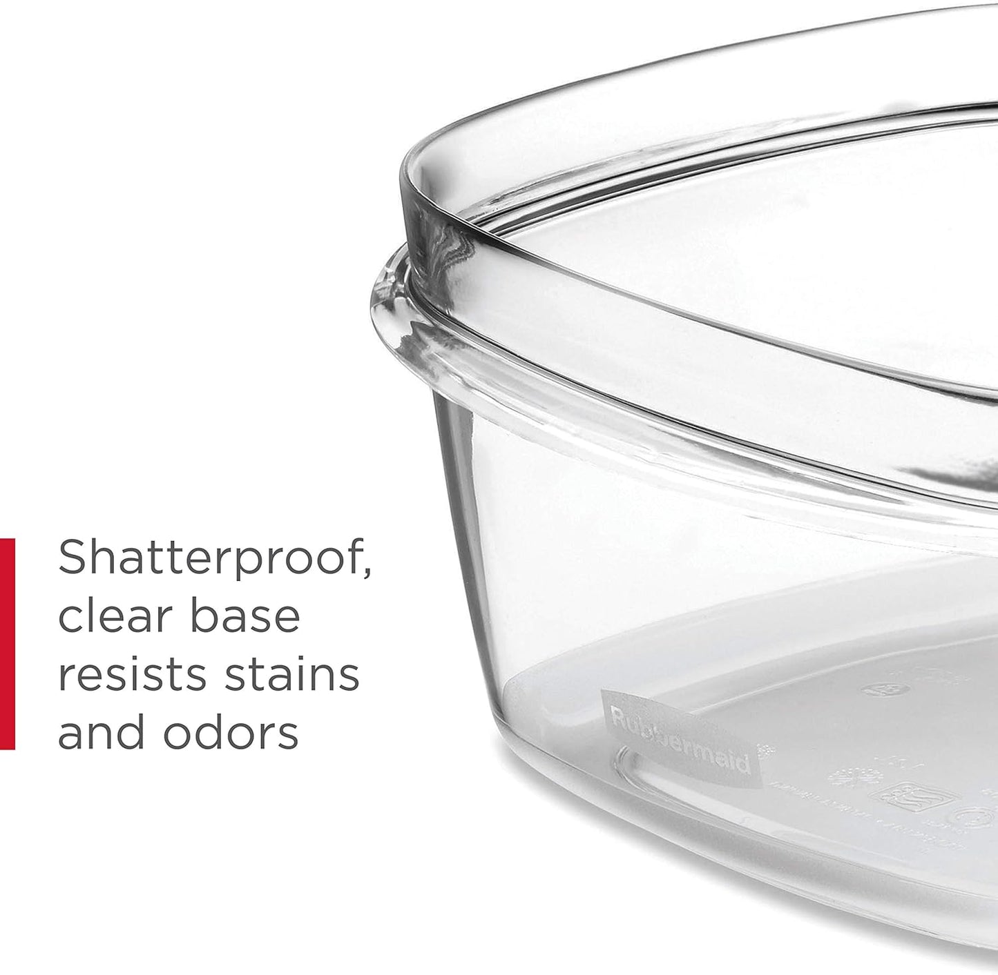Rubbermaid Premier Food Storage Containers - 10 Piece Set | BPA-Free, Microwave & Dishwasher Safe, Grey