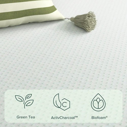 Zinus Memory Foam 8 Inch Green Tea Mattress, Twin