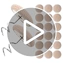 Upholstery Twist Pins Bedskirt Fasteners Beige 40pcs - Furniture & Home Repair