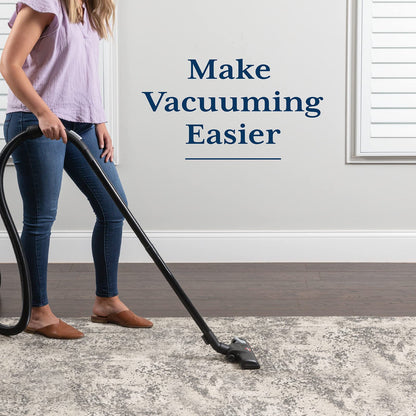 Veken Rug Pad Gripper for Hardwood Floors, Non Slip Rug Pads for Area Rugs, Thick Rug Grippers for Tile Floors, Under Carpet Anti Skid Mat, Keep Your Rugs Safe and in Place, 2.5x12 Ft