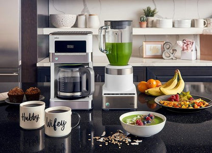 Braun KF6050WH BrewSense Drip Coffee Maker - Sleek White Design for Perfect Brewing Every Time