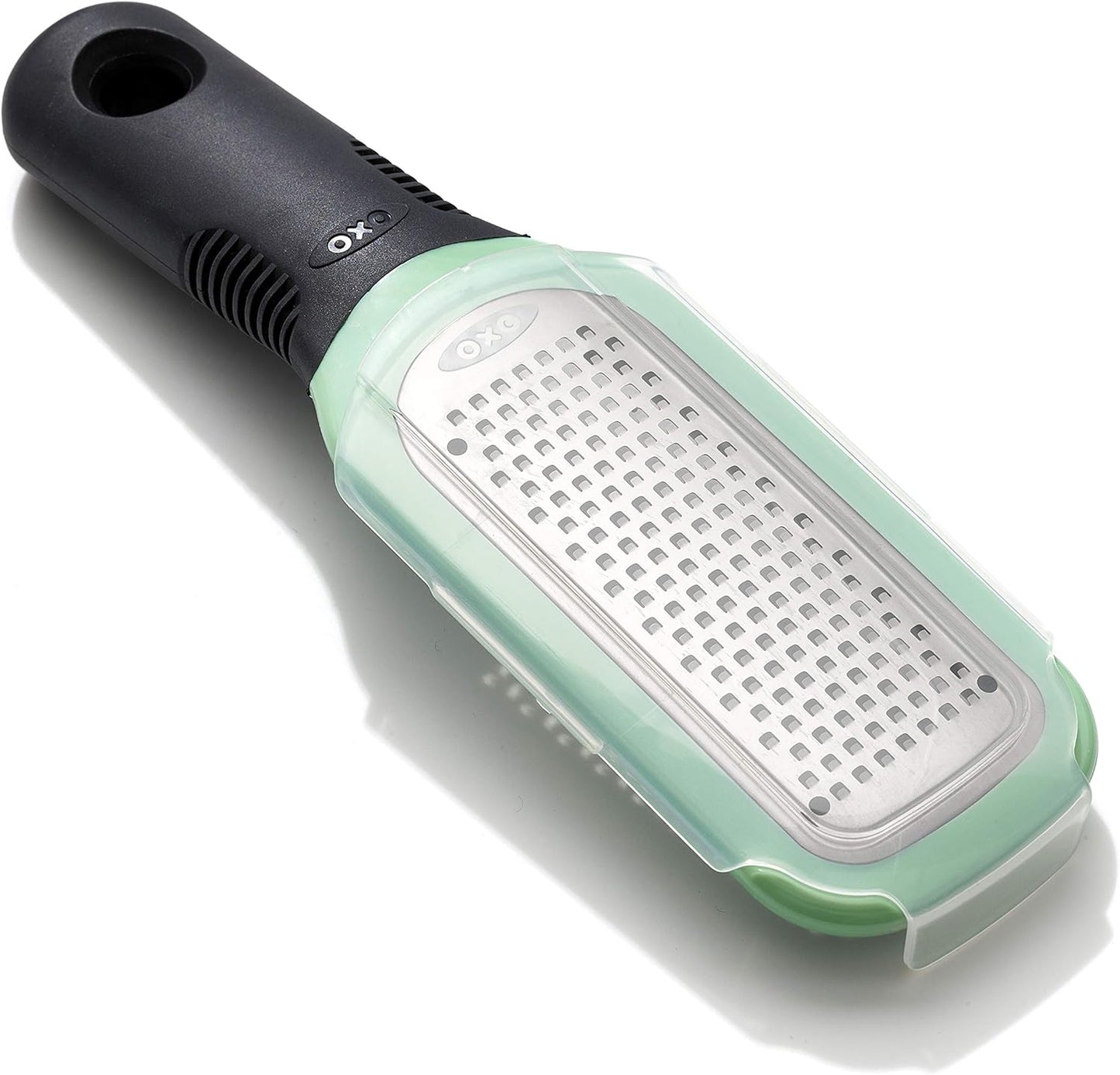 OXO Good Grips Ginger & Garlic Grater - Etched Design for Effortless Grating | Durable Kitchen Tool