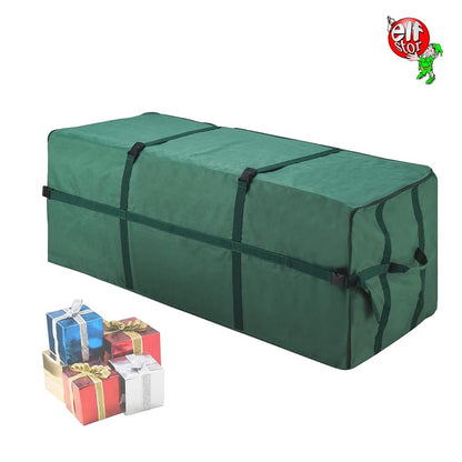 Lavish Home Elf Stor Heavy Duty Canvas Christmas Tree Storage Bag for 7.5 ft Trees