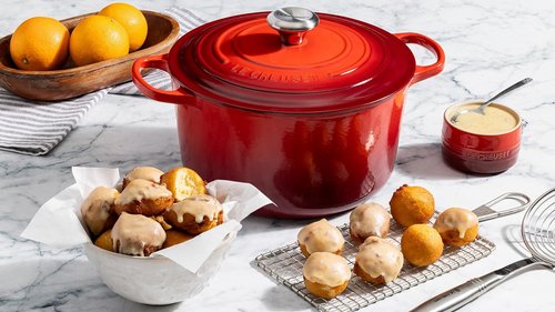 Le Creuset Enameled Cast Iron Deep Round Oven - 6.5 Qt | Durable Sea Salt Finish