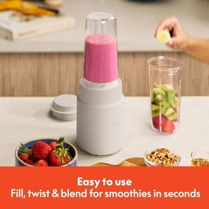 Bella Portable Rocket Blender - 6 Pcs Juicer & Smoothie Maker | BPA-Free, 240W Motor, 4 Tip Blade