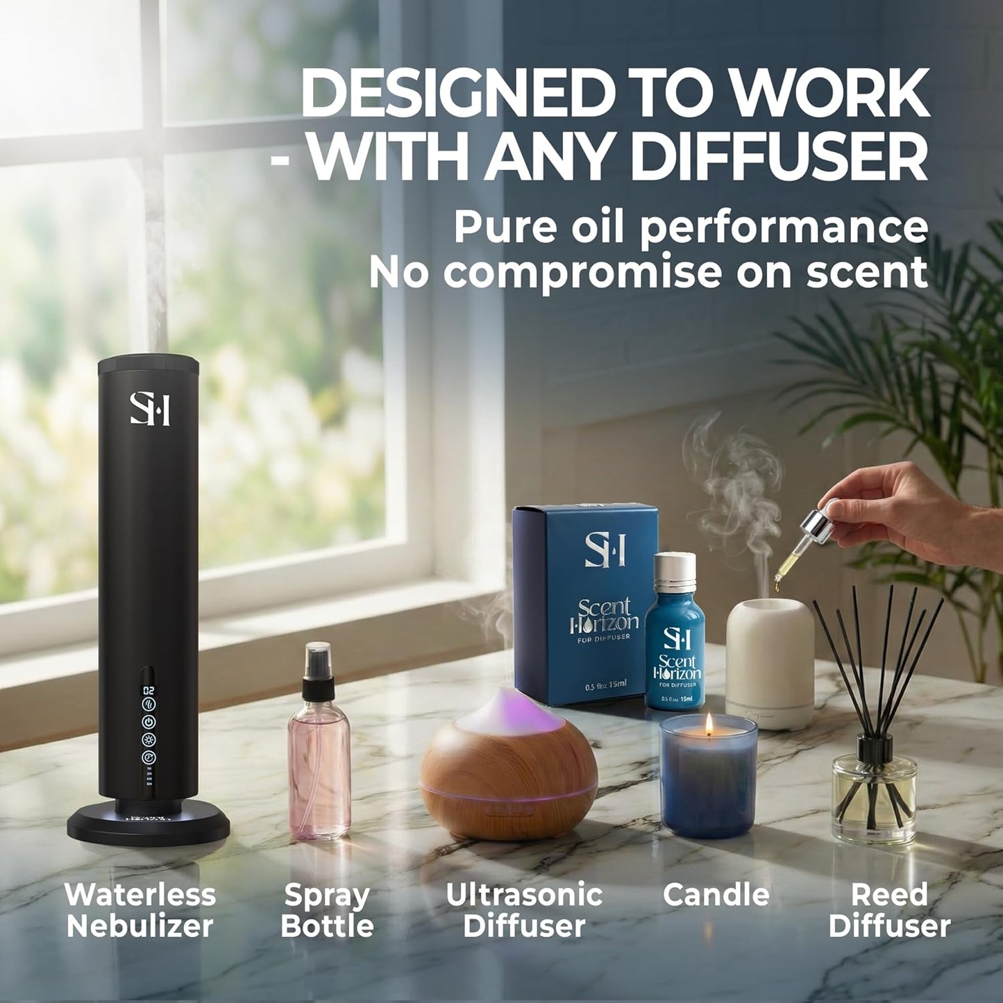 Royal Cashmere RC Hotel Diffuser Oil - 5-Star Luxury Scent | 0.5 Fl Oz (15 ml) for Ultrasonic & Waterless Diffusers