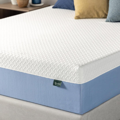 Zinus 10 Inch Queen Memory Foam Mattress - Cooling Comfort, Fiberglass Free, Medium Feel, Safe Materials