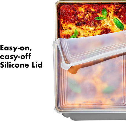 OXO Good Grips Silicone Bakeware Lid - Durable 9in x 13in Cover for Easy Baking and Storage