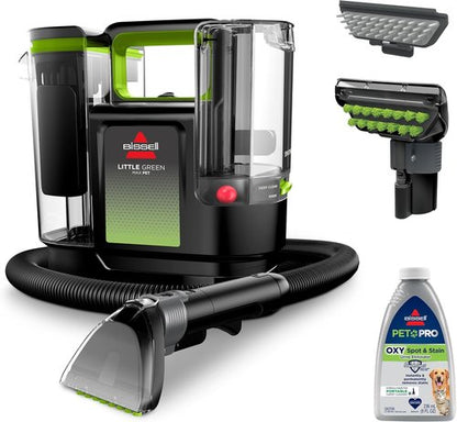 BISSELL® Little Green® Max Pet SmartMix Portable Carpet Cleaner - Deep Clean with Self-Cleaning Tool & Pet Hair Removal | 38572