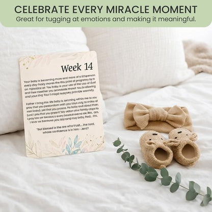 Lumont Pregnancy Essentials Gift Set - Must-Have Items for First-Time Moms | Prayer Cards & More