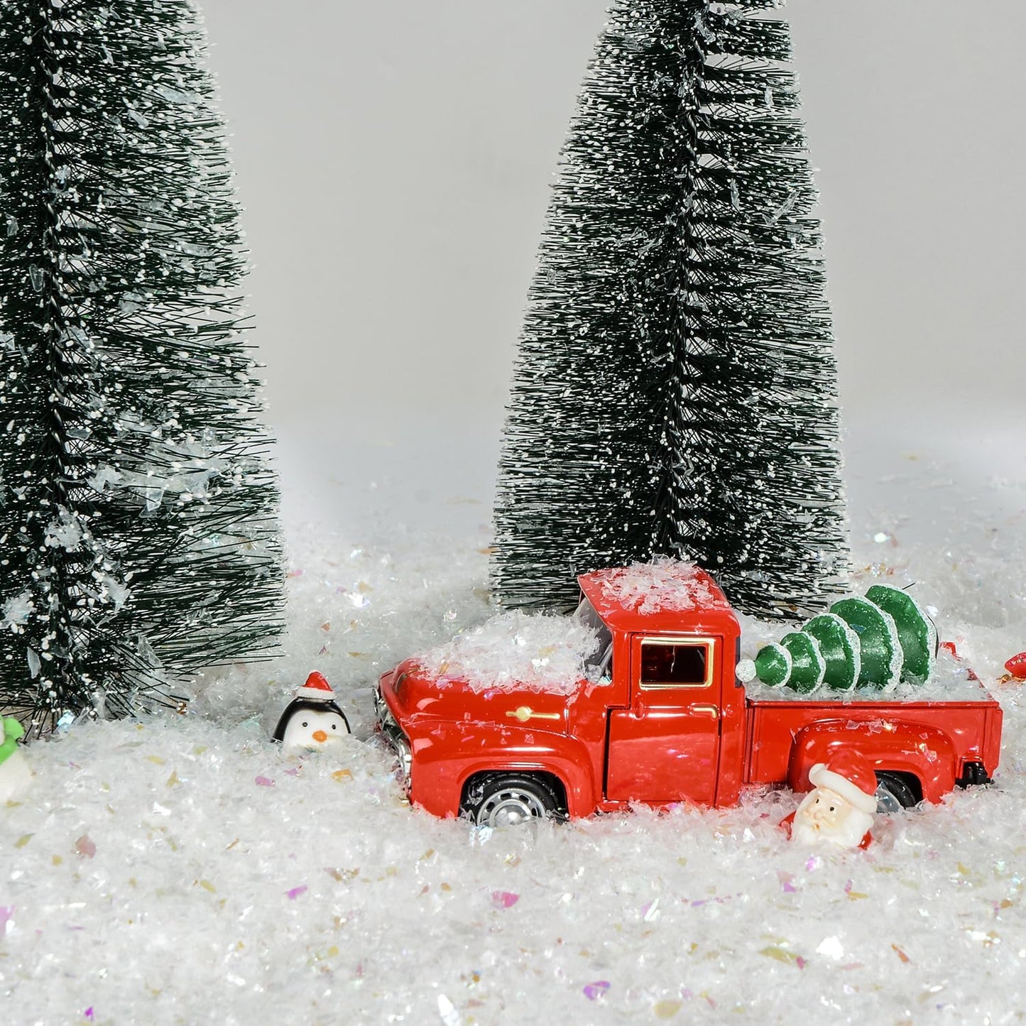 Skiennix Christmas Fake Snow | 8.8 oz Sparkling Artificial Snow Powder for Holiday Crafts