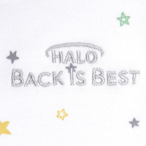 HALO 100% Cotton Sleepsack Swaddle - 3-Way Adjustable Wearable Blanket, TOG 1.5, Space Design, Newborn 0-3 Months