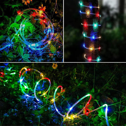 Skiennix 150ft LED Rope Lights - Connectable & Flexible Tube Lighting with 8 Modes | Waterproof for Indoor & Outdoor Use (Multicolor)