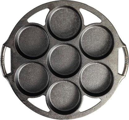 Lodge Cast Iron Mini Cake Pan - Perfect for Baking Delicious Individual Cakes | Durable & Versatile