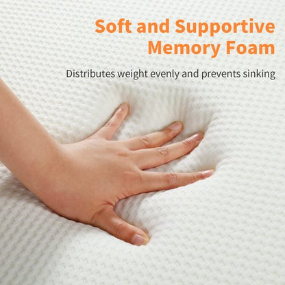 HOMBYS Memory Foam Massage Bed Mattress Topper with Removable Cover, Massage Table Mattress Topper with Elastic Bands, Non-Slip Lash Bed Cushion Only (Bed Not Included) 73"x24"x3"