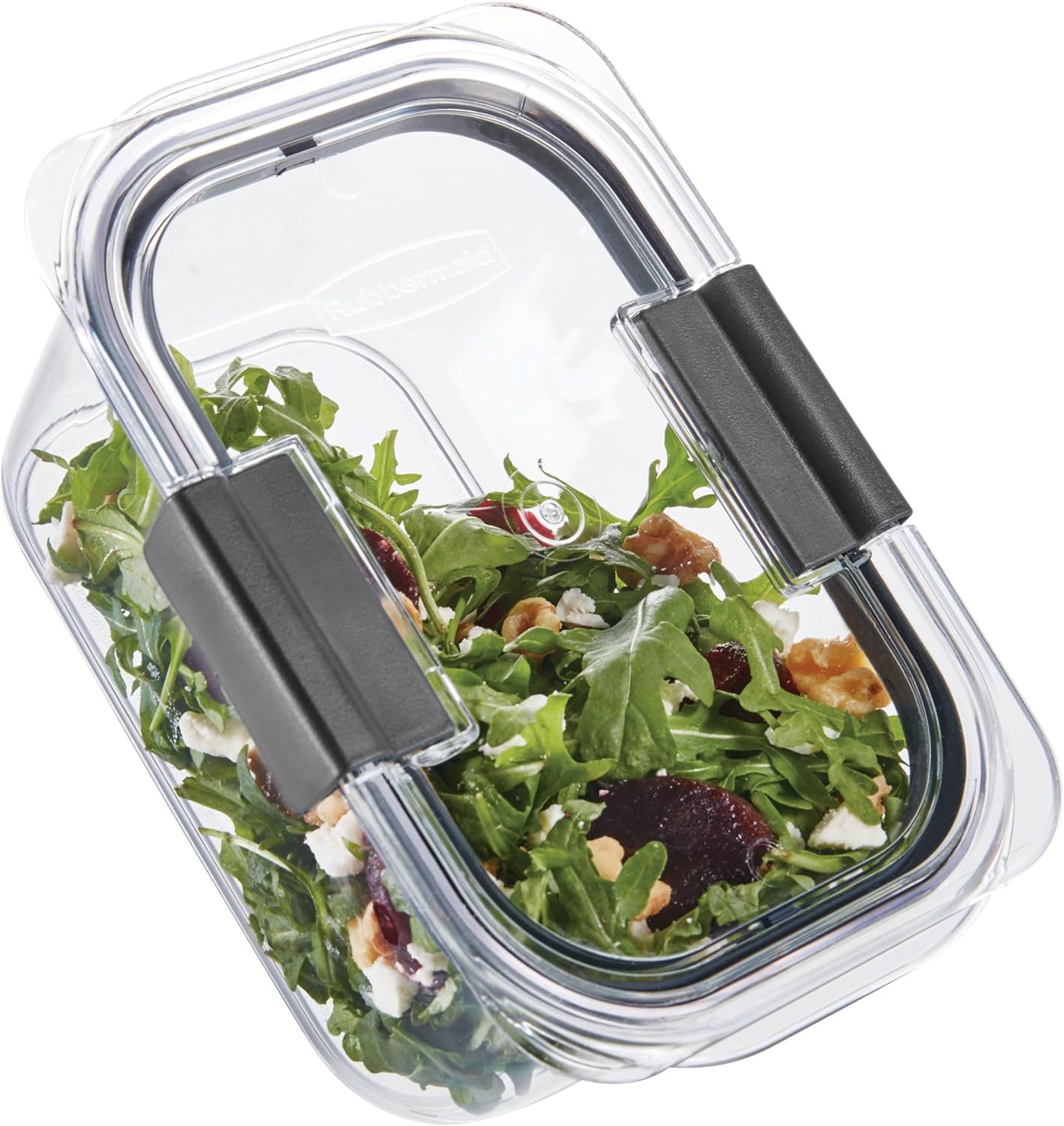 Rubbermaid Brilliance Airtight Food Storage Containers - BPA Free, Set of 4 (4.7 Cup) for Meal Prep & Leftovers