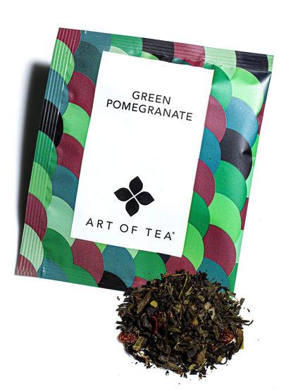 Art of Tea | Pomegranate Green Tea | 12 Count Sampler Box