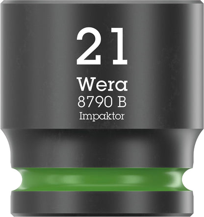 WERA - Zyklop Comfort Ratchet Set | 12-Piece Metric Set with Reversing Lever & 3/8" Drive
