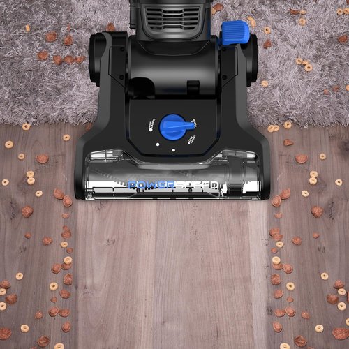 Eureka PowerSpeed Lightweight Upright Vacuum Cleaner - Powerful Bagless Design for Carpets & Hard Floors | NEU181A, Blue
