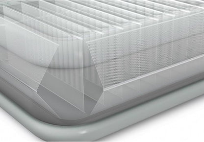 Intex Comfort Plush Elevated Airbed - Built-In Electric Pump | 22" Height, Queen Size
