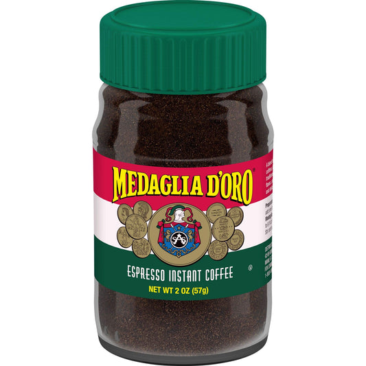 Medaglia D'Oro Instant Espresso Coffee, 2 Ounces (Pack of 1)