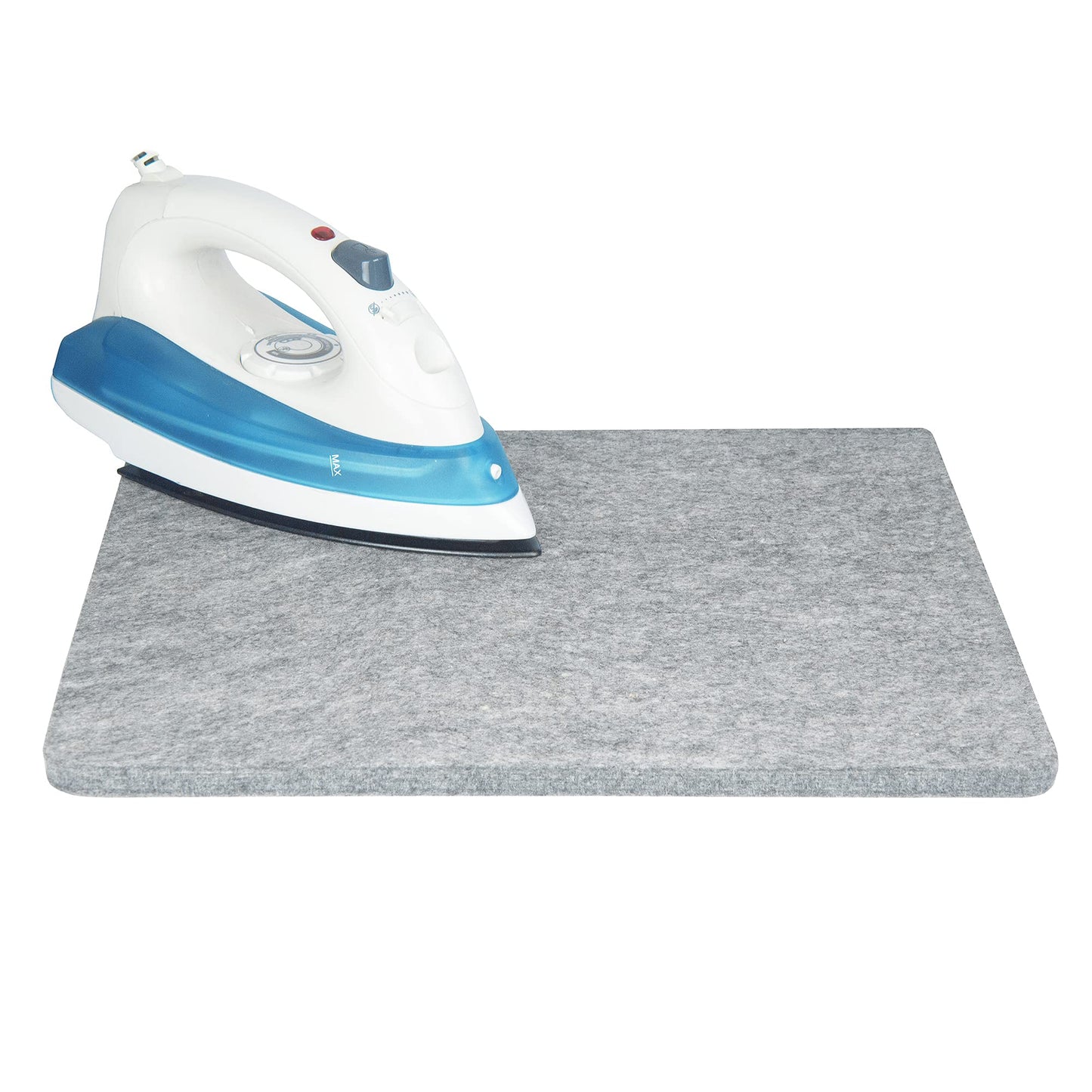 Wool Ironing Mat for Table Top – Portable Pressing Pad, Ironing Board Alternative for Quilting, Sewing & Travel Iron Anywhere (11.5" x 14.5")