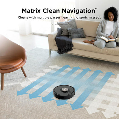 Shark AV2501AE AI Robot Vacuum - XL HEPA Self-Empty Base, LIDAR Navigation, Wi-Fi & Alexa Compatible - Black