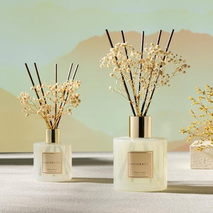COCORRÍNA Reed Diffuser - Clean Linen Scented Diffuser with 8 Sticks | 17 Fl. Oz for Home Decor