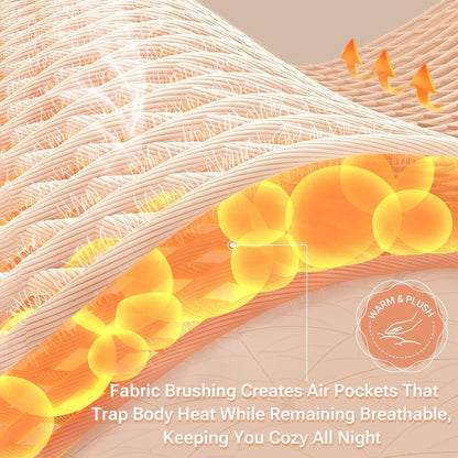 Sleep Philosophy True North 100% Cotton Flannel Sheets King Size, Cozy Flannel Sheet Set Brushed for Extra Softness, Heavyweight Novelty Print Warm Flannel Bedding Set, Gray Herringbone Check4 Piece